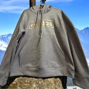 ADIDAS men's grey sweater size XL